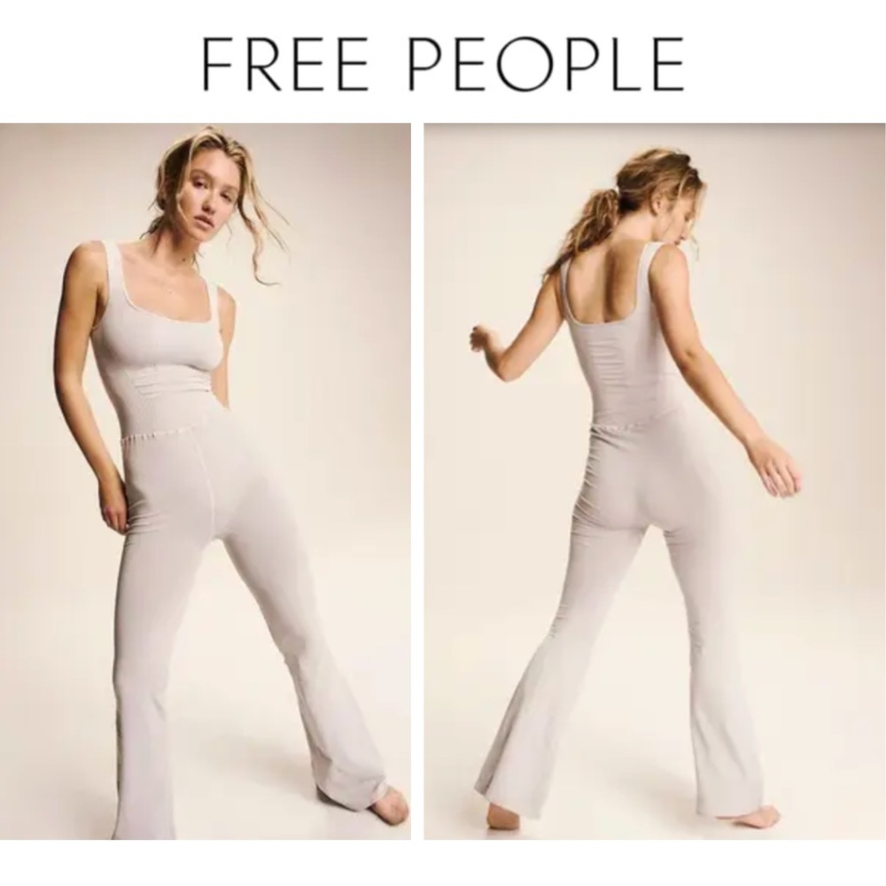 Free People Good Karma Flared Onesie